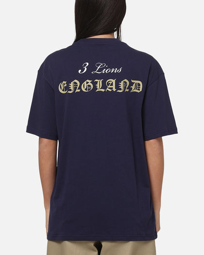 Majestic Athletic England Graphic T-Shirt Navy