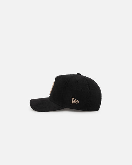 New Era Boston Red Sox 'Black Cord Plaid UV' 9FORTY A-Frame Snapback Black/Plaid