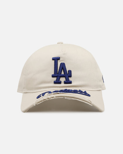 New Era Los Angeles Dodgers 'Cutoff Visor' 9FORTY Snapback Stone