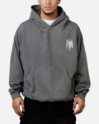 Saint Morta Lucian Premium Hoodie Washed Charcoal