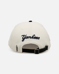 Pro Standard New York Yankees 'Signature Suede' Pro Pinch Strapback Off White/Black