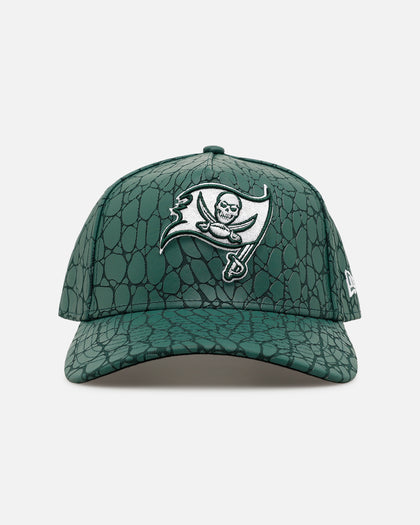 New Era Tampa Bay Buccaneers 'Croc Skin 2.0' 9FORTY A-Frame Snapback Dark Green