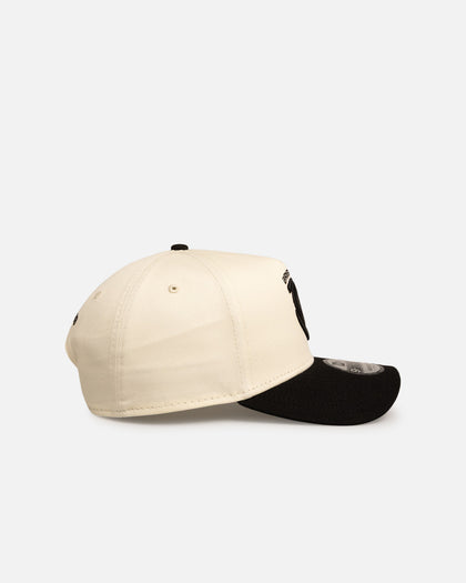 New Era Brisbane Broncos 'Chrome Black' 9FORTY A-Frame Snapback White/Black