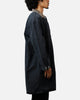 MNML Rusted Trench Coat Jacket Black