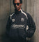 Represent Woven Track Star Jacket Jet Black