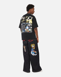 73Studio X Halo Halo 2 Disc Vintage T-Shirt Black Acidwash