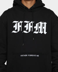 Father Forgive Me FFM Hoodie Black