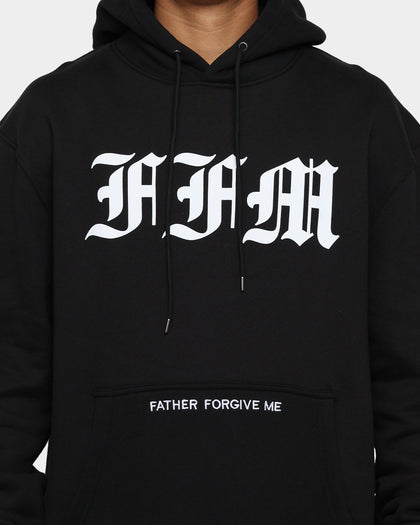 Father Forgive Me FFM Hoodie Black