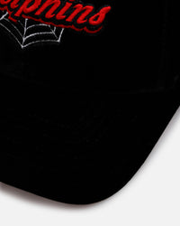 New Era Miami Dolphins 'Spider Web' 9FORTY A-Frame Snapback Black/Red