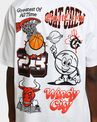 Goat Crew Windy City All Over T-Shirt White