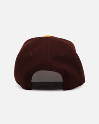 New Era Atlanta Braves 'Members Only' 9FORTY A-Frame Snapback Brown