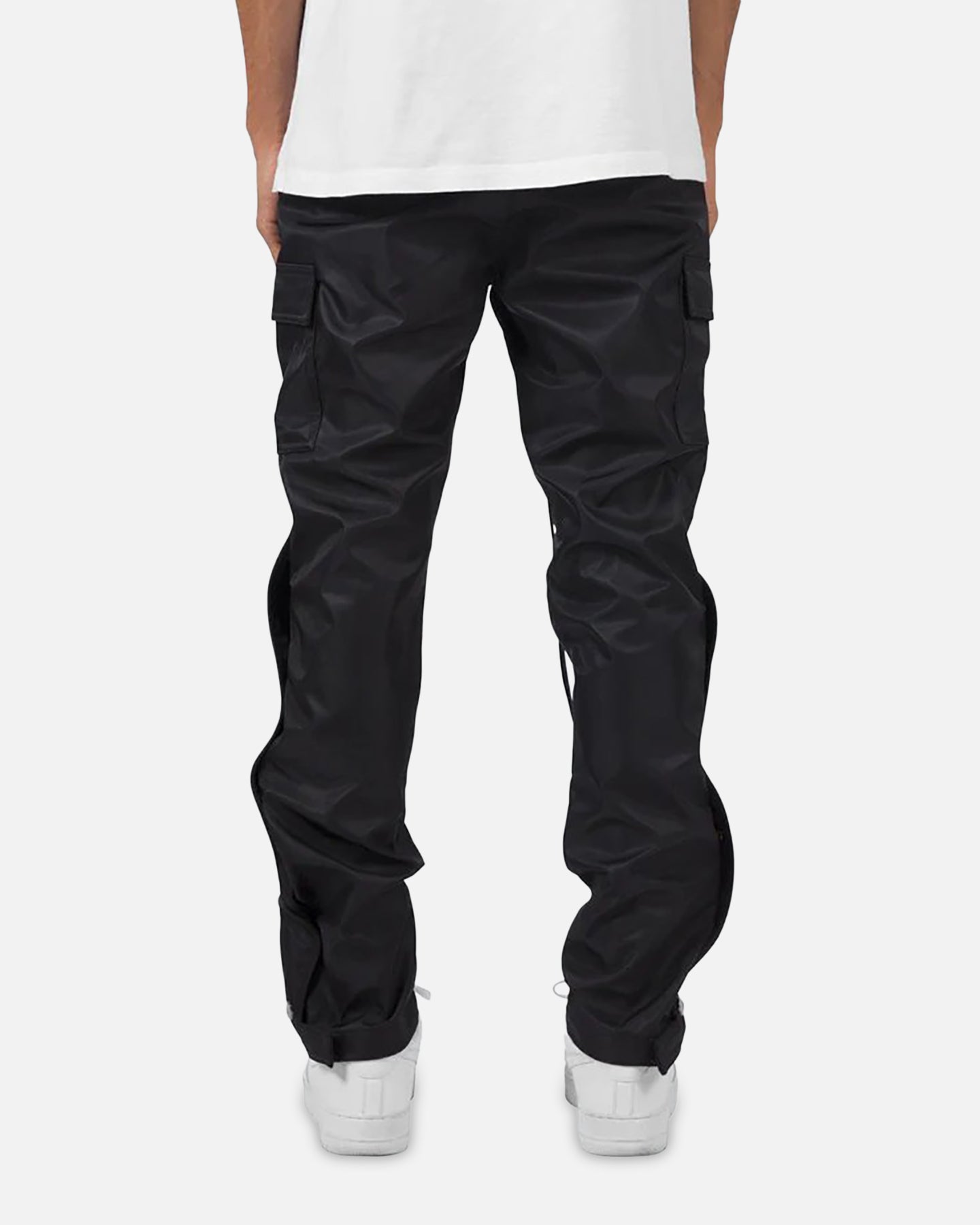 MNML Straight Snap Zipper II Cargo Pants Black | Culture Kings US