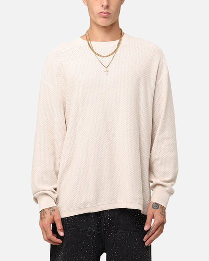 XXIII Textured Long Sleeve T-Shirt Sand