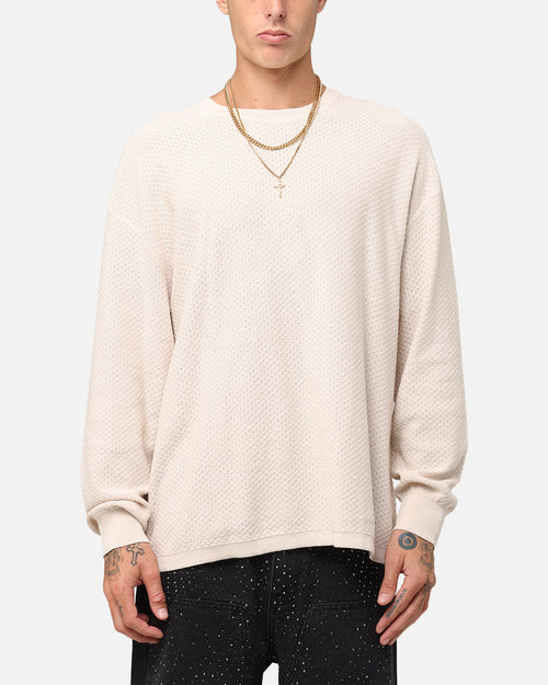 XXIII Textured Long Sleeve T-Shirt Sand