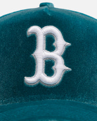 New Era Boston Red Sox 'Velvet Dreams 2.0' 9FORTY A-Frame Snapback Pine Green