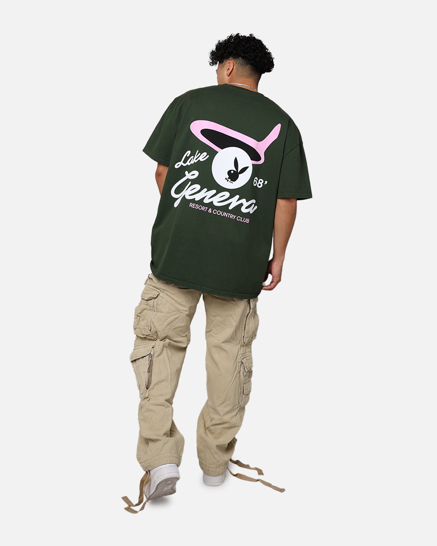 PLAYBOY グラフィック Tシャツ グリーン L 古着 Playboy By Culture Kings Lake Geneva T-Shirt Green | Culture Kings US