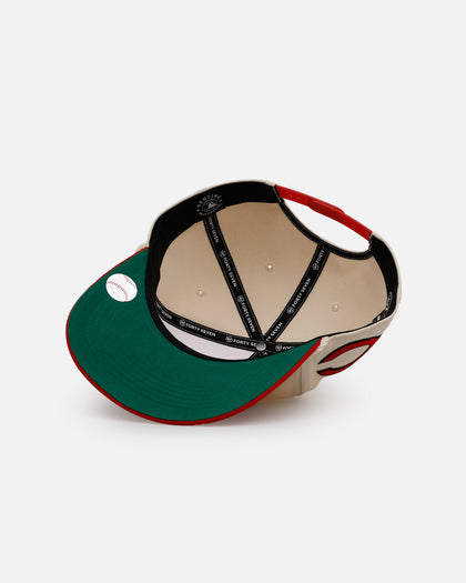 47 Brand Cincinnati Reds 'MLB Opening Day' Script Hitch Snapback Natural