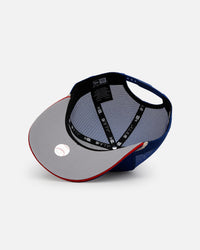 New Era Texas Rangers 'Spring Injection' 9FIFTY A-Frame Trucker Snapback Blue