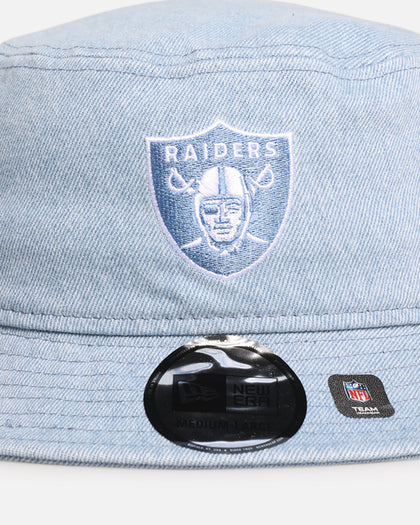 New Era Las Vegas Raiders 'Washed Denim' Bucket Hat Blue Washed Denim