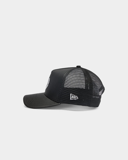 New Era x Culture Kings 9FORTY A-Frame Trucker Snapback Black/White