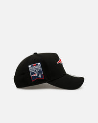 New Era New England Patriots 'Black And Team Color' 9FORTY A-Frame Snapback Black/Official Team Color