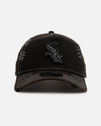 New Era Chicago White Sox 'Distressed And Worn' 9FORTY A-Frame Casual Strapback Black