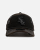 New Era Chicago White Sox 'Distressed And Worn' 9FORTY A-Frame Casual Strapback Black