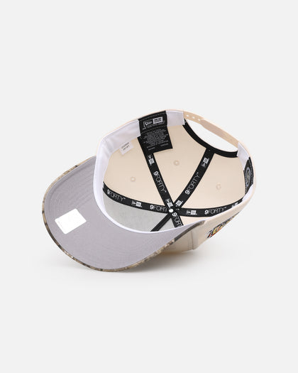 New Era Oklahoma City Thunder 'Realtree Visor' 9FORTY A-Frame Snapback Cream/Camo