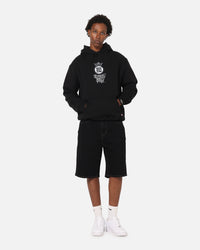 S Double Crown Dot Hoodie Black