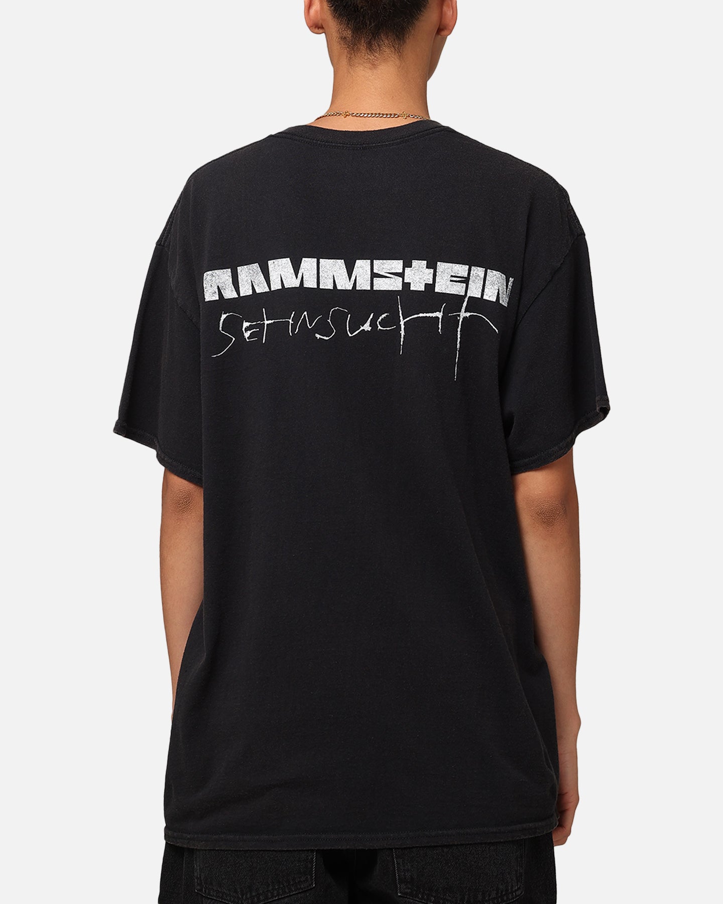 Rammstein Cracked Glass Vintage T-Shirt Black Vintage | Culture