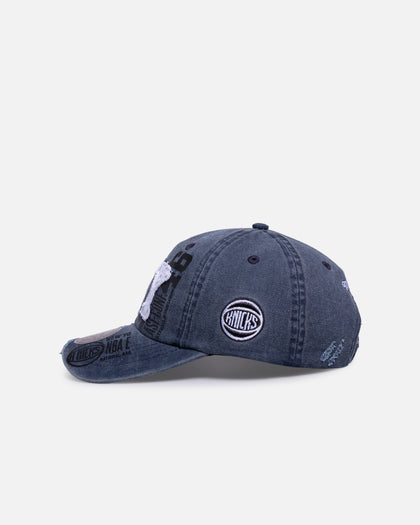 Mitchell & Ness Chicago Bulls 'Collegiate' Dad Fit Strapback Navy