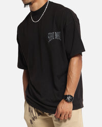 Saint Morta Vill Park Boxy T-Shirt Vintage Black