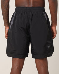 Saint Morta Rage Nylon Shorts Black/Grey