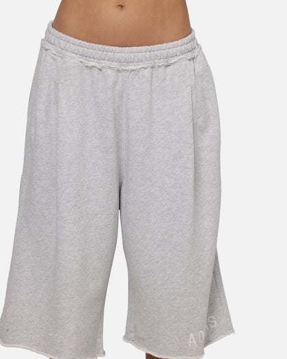 Adidas Originals Long Sweat Shorts Light Grey
