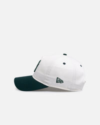 New Era New York Yankees 'Dark Green Chrome' 9FORTY A-Frame Snapback White/Green