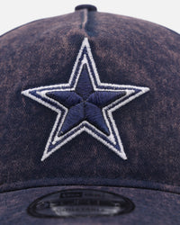New Era Dallas Cowboys 'Washed Metallic' 9FORTY A-Frame Snapback Official Team Colors