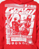 Goat Crew Anime Hoodie Red