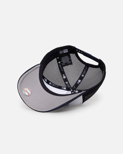 New Era New York Yankees 'Airbrush' 9FORTY A-Frame Trucker Snapback White/OTC