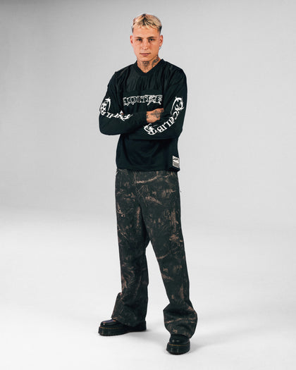 Loiter Long Sleeve Training Jersey Black