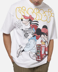 Carré X Disney Mickey & Friends Streets T-Shirt White