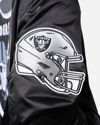 Pro Standard Las Vegas Raiders Rib Satin Jacket Black/Grey