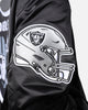 Pro Standard Las Vegas Raiders Rib Satin Jacket Black/Grey