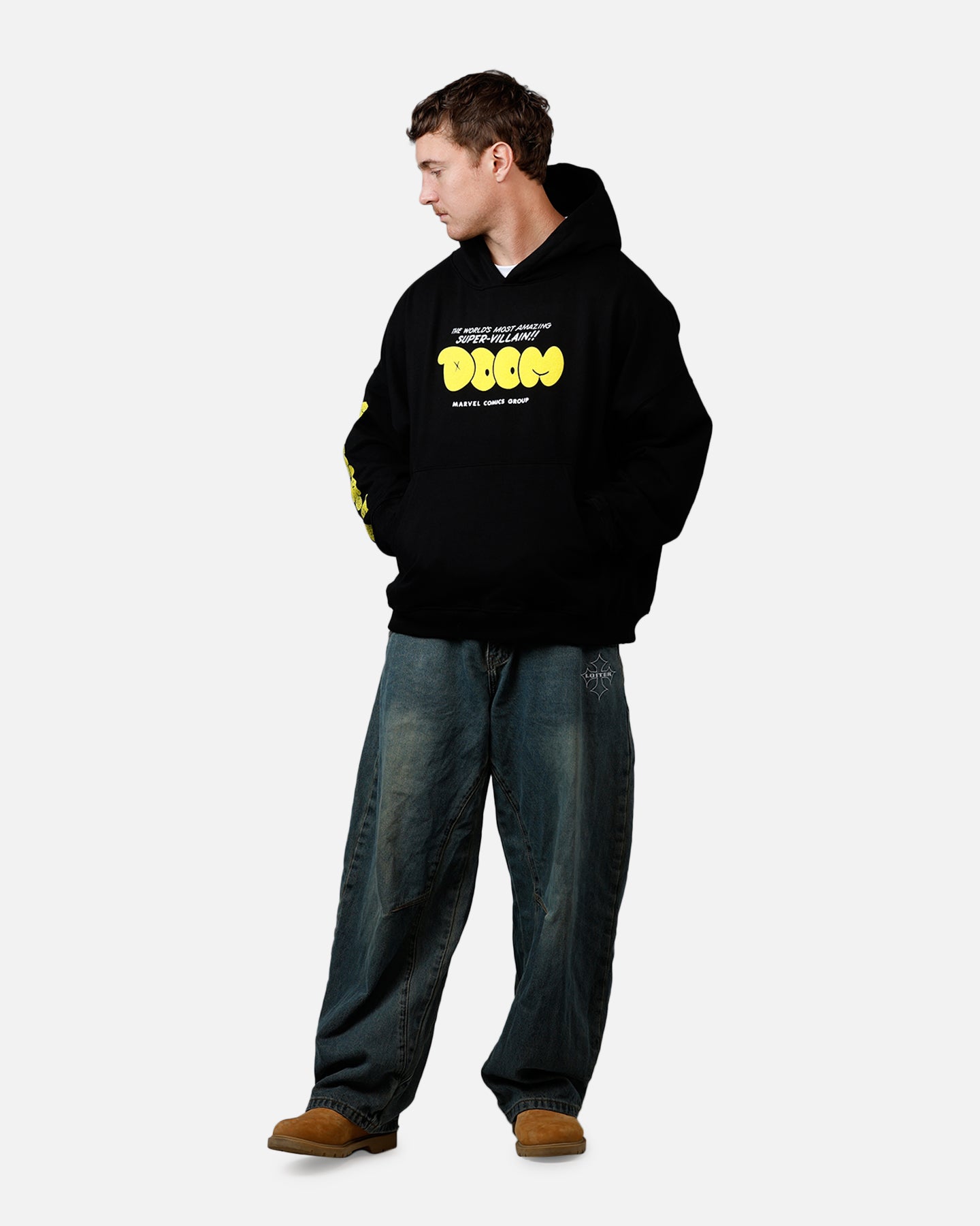 73Studio Marvel Fantastic Four Doctor Doom Villain Premium Hoodie