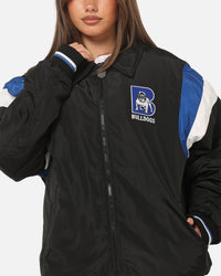 Bleacher Athletic Canterbury-Bankstown Bulldogs NRL Legacy Baseball Jacket Black