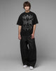 Loiter Cybercross T-Shirt Washed Black