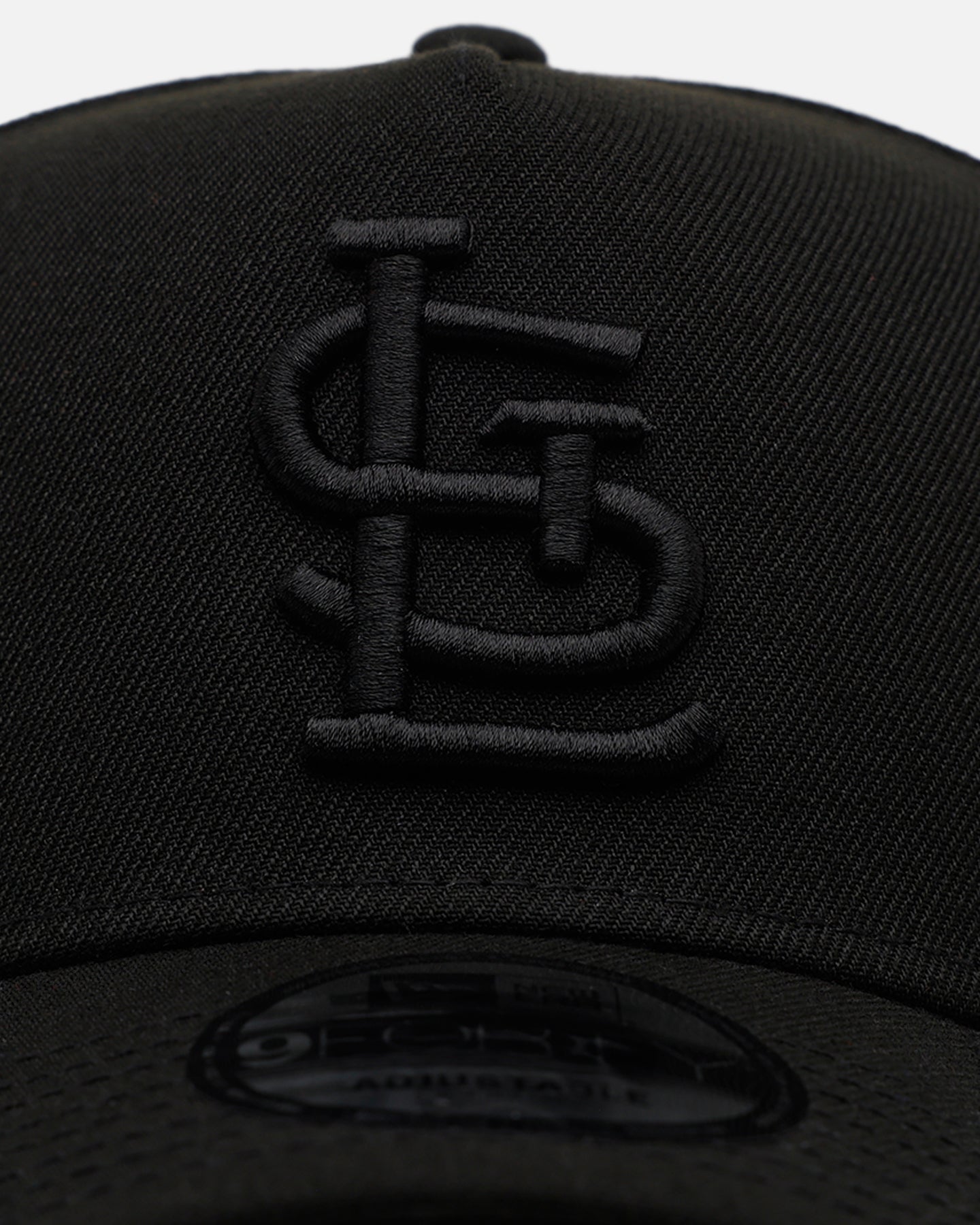 New Era St. Louis Cardinals 'Easy Black' 9FORTY A-Frame Snapback