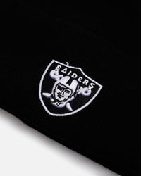 47 Brand Las Vegas Raiders Haymaker Cuff Knit Beanie Black/White