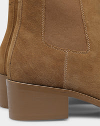 Saint Morta Nomad Pointy Toe Chelsea Boot Camel