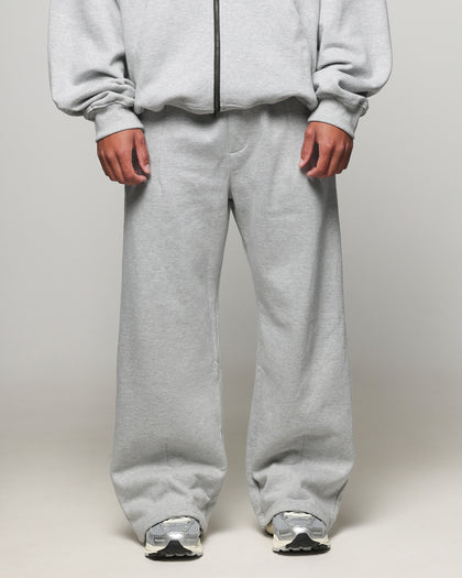 American Thrift Wide Leg Pants Grey Heather