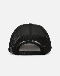 New Era Boston Red Sox 'Black Floral Tapestry' 9FORTY A-Frame Trucker Snapback Tapestry